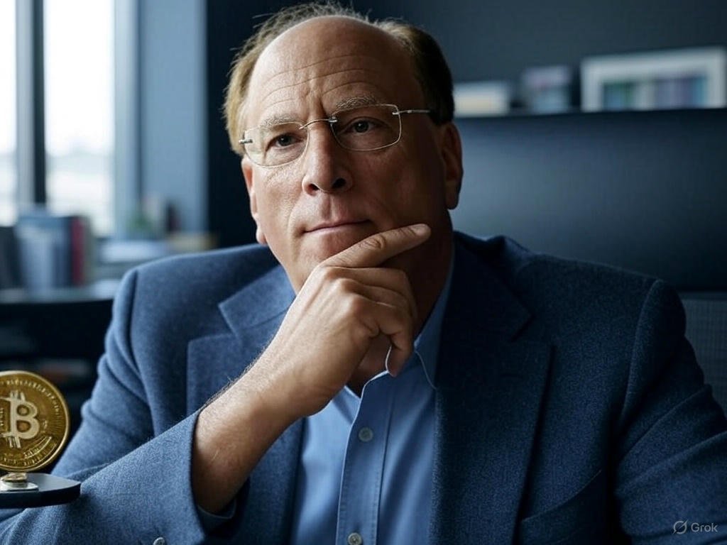 BlackRock CEO Larry Fink Predicts Bitcoin Could Hit $500K in 5–10 Years
