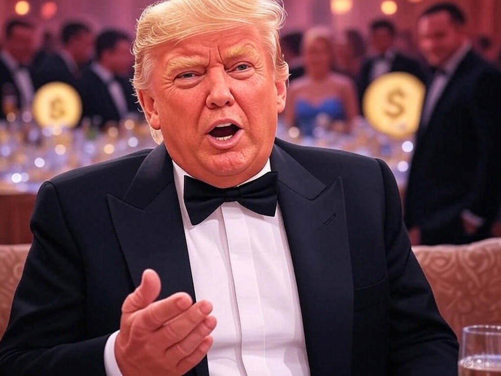 TRUMP Cryptocurrency Surges 15% Amid US-UK Deal and Gala Dinner Buzz
